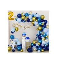 LÜKS MAVİ TONLARINDA BALAN ZİNCİR SET
