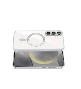 Durukar® Samsung Galaxy S26 Plus Kross Magneticsafe Kapak - Gümüş