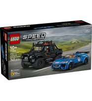 LEGO Speed Champions 77264 Jaguar F-TYPE Project 7 and Land Rover Defender Classic
