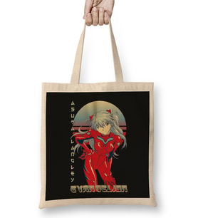 Asuka Langley Sohryu Evangelion 04 Bez Çanta Uzun Saplı