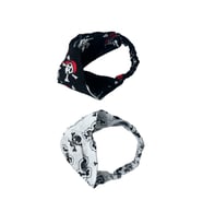 Bandana Paraşüt Model Lastikli 2li Kurukafa Set