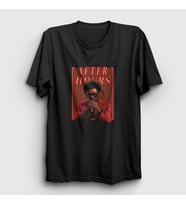 Presmono Unisex Siyah After Hours The Weeknd T-Shirt 158436tt