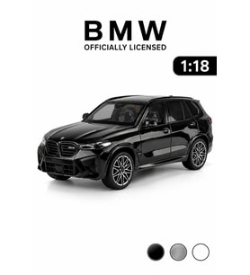 1:18 BMW X5 M Competition Lisanslı Metal Diecast Model Araba Siyah