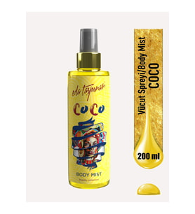 Coco Body Mist Vücut Spreyi 200ml.