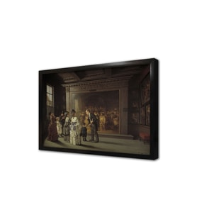 Rembrandt Van Rijn Çerçeveli Mdf Tablo