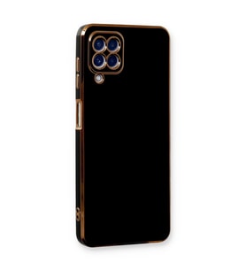 Galaxy A22 Kılıf Volet - Siyah
