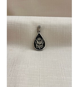 TUĞRA 925 AYAR GÜMÜŞ ERKEK KOLYE UCU