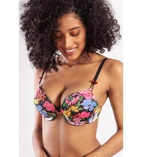 Giyim Garden Heavy Push Up Bra, Siyah Konforlu Ve Şık Sütyen