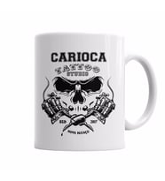 Oficial Carioca Tattoo Studio Kupa Bardak Porselen