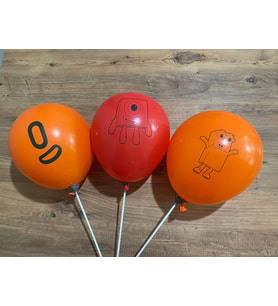 Numberblocks Balon 0-10  Number Blocks Balonları