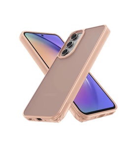 Galaxy A05S Kılıf Elegant Kapak - Pudra