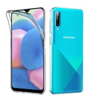 Samsung Galaxy A30S Çift Taraflı Silikon Kılıf Şeffaf