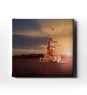 İstanbul Kız Kulesi Canvas Tablo ŞHK102