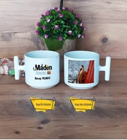 Maden Mühendisi Kupa Bardak T Fotoğraflı Mühendisler Günü Hediyesi