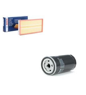 Bosch Filtre Bakım Seti Audi A3 1.6 1.8 1.8 T Benzinli 1999-2003 Hava + Yağ filtre