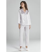 Saten Biyeli Pijama Takımı