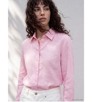 LCW Petite Pembe Müslin Kadın Gömlek