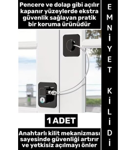 #Kilit Montaj Gerektirmeyen Kendinden Yapışkanlı Kapı Pencere Dolap Çocuk Bebek Odası Ev Ofis İş Yer