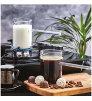 BOROSİLİKAT CAM CEZVE 400ML