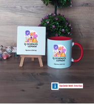 İş Güvenliği Uzmanı Dekoratif Taş, Kupa Bardak Kırmızı Hediye (Model 1)
