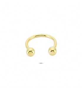Glorria Altın Yarım Halka Piercing