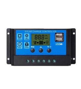 Solar Akü Şarj Kontrol Cihazı 30A Güneş Enerjisi USB Çıkışlı