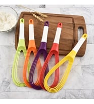 Silikon Saplı 2 işlevli Çırpıcı (Balon Ve Düz)