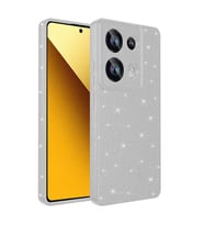Xiaomi Redmi Note 13 Pro 4G Uyumlu Kılıf Kamera Korumalı Simli Lüks Zore Koton Kapak