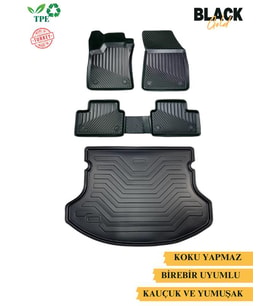 Dacia Duster 4x2 2018+ Araca Özel 3D Oto Paspas Ve Bagaj Havuzu Set Wnx