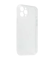 Apple iPhone 12 Pro Max Kılıf Zore Kamera Korumalı Süper Silikon (Renksiz)