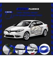 Renault Fluence Oto Araç Kapı Koruma Fitili 5metre Parlak Mavi Renk