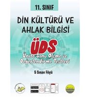 Pano Yayınları 11. Sınıf Din Kültürü Ve Ahlak Bilgisi Ünite Değerlendirme Sınavı