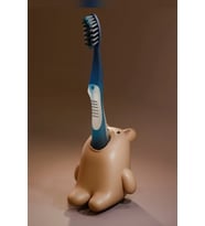 Ayıcık Diş Fırçası Standı  Masaüstü ve Banyo Kullanımı  Dekoratif ve Dayanıklı Tutucu