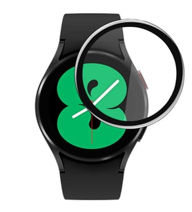 Lexroo Galaxy Watch 4 44mm PMMA Pet Saat Ekran Koruyucu - Siyah
