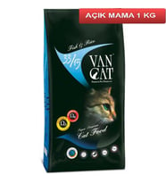 Vancat Somonlu Kedi Maması 1 kg AÇIK
