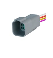 DT04-6P Dişi Konnektör 6 Pin Kablolu
