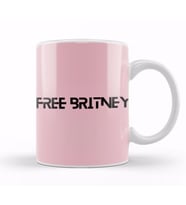 Free Britney Spears Kupa Bardak Porselen