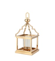 Vitale Eskitme Çatılı Küçük Fener 20*20*45 Cm AK.JD0119