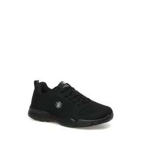Lumberjack AGATHA G 4FX Hafif Taban Bağcıklı Siyah Unisex Comfort Ayakkabı SİYAH