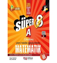 8. Sınıf Süper Matematik A Yeni Nesile Geçiş Kitabı Nitelik Yayınları