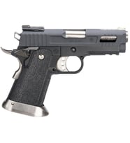 WE Hi-Capa 3.8" Velociraptor Siyah Full Auto GBB Airsoft Tabanca