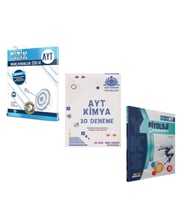 Bilgi Sarmal AYT Fizik Çöz Kazan AYT Kimya ve Hız Renk Biyoloji Deneme Seti 3 Kitap