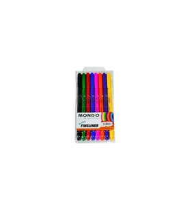 Mondo Keçeli Kalem Softliner Rainbow 8'li