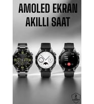 Akıllı Saat Metal Kordonlu Gps Ve Nfc Uyumlu Arama Cevaplayan