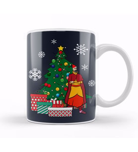 Tenzin Around The Christmas Tree Avatar Kupa Bardak Porselen