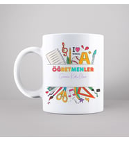 Öğretmenler Günü Tasarımlı Kupa