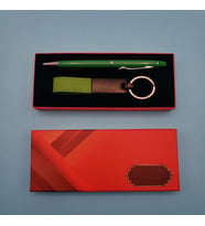 pilelistore Yeşil Kalem Ve Anahtarlık