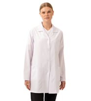 HEDERA KADIN ÖNLÜK - Beyaz Doktor Öğrenci Laboratuvar Önlüğü Medikal İş Önlüğü