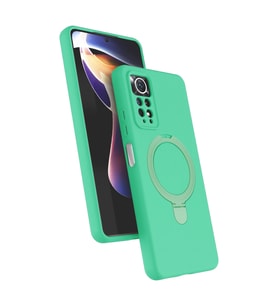 Xiaomi Redmi Note 12 Pro 4g Regal Magsafe Standlı Kapak - Yeşil
