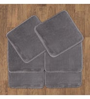 My Evilla Sandalye Minderi 6'lı 40x40 Açık Gri